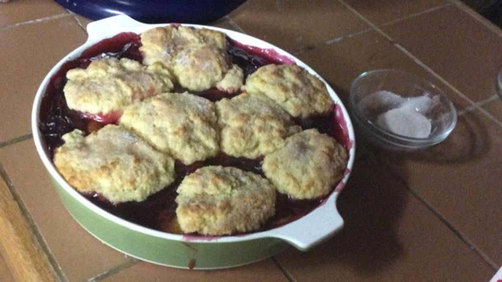Cherry Orange Cobbler created by 18Dishes_Delight