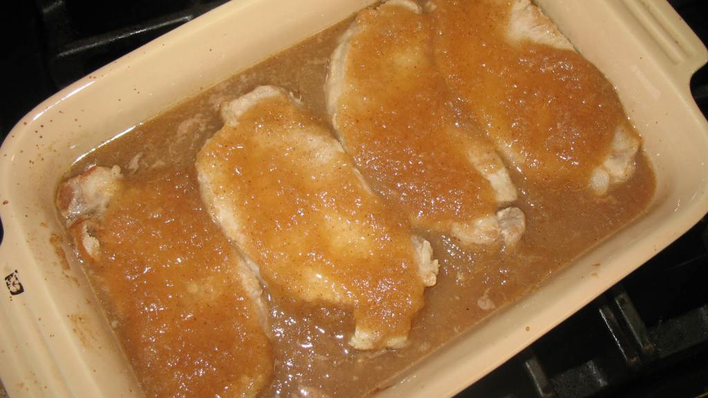 Pork Chops and Applesauce Recipe