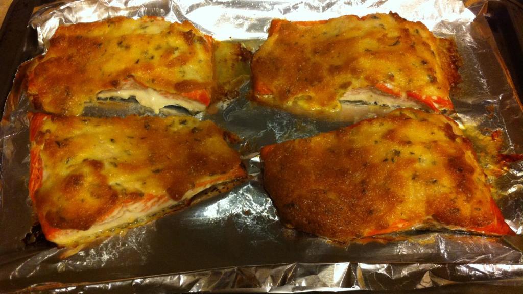 Parmesan Crusted Salmon created by Allison H.