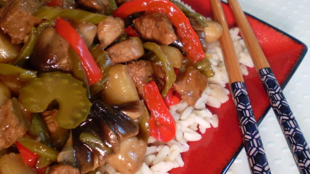 Oriental Pork Stew created by TasteTester
