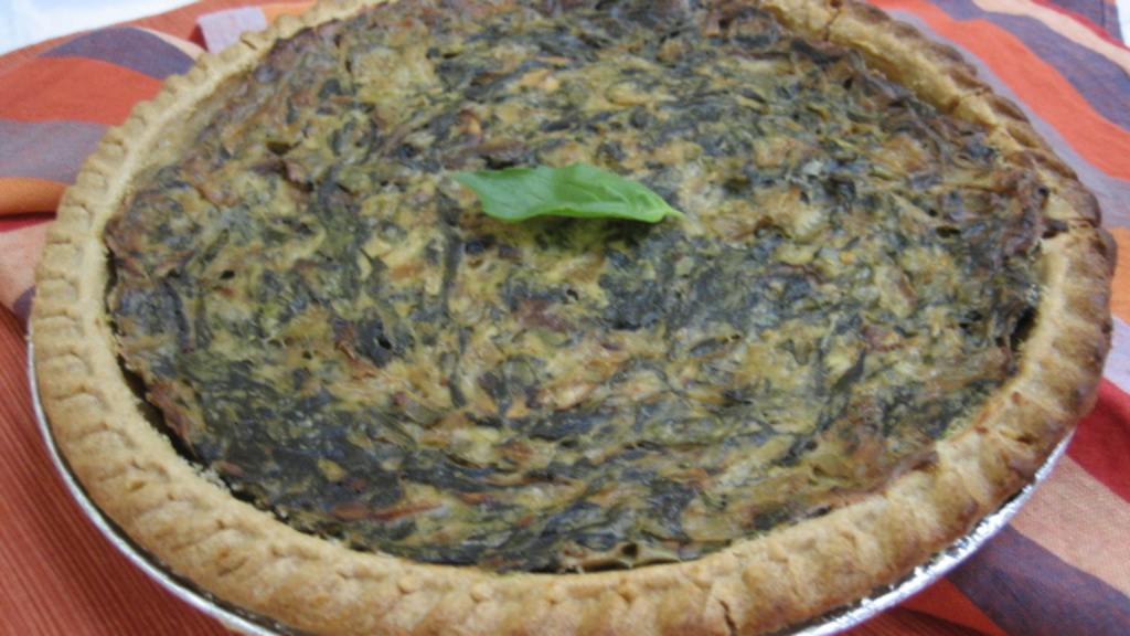 Diz's Best Spinach Quiche Ever! (Vegan) Recipe - Food.com