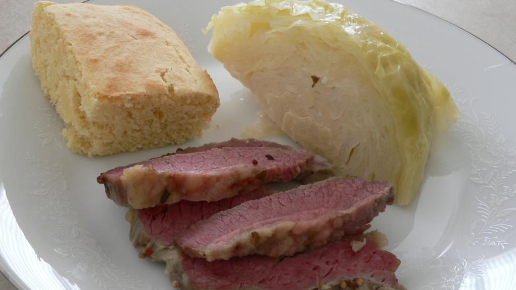 My Favorite Corned Beef and Cabbage created by Mary K. W.