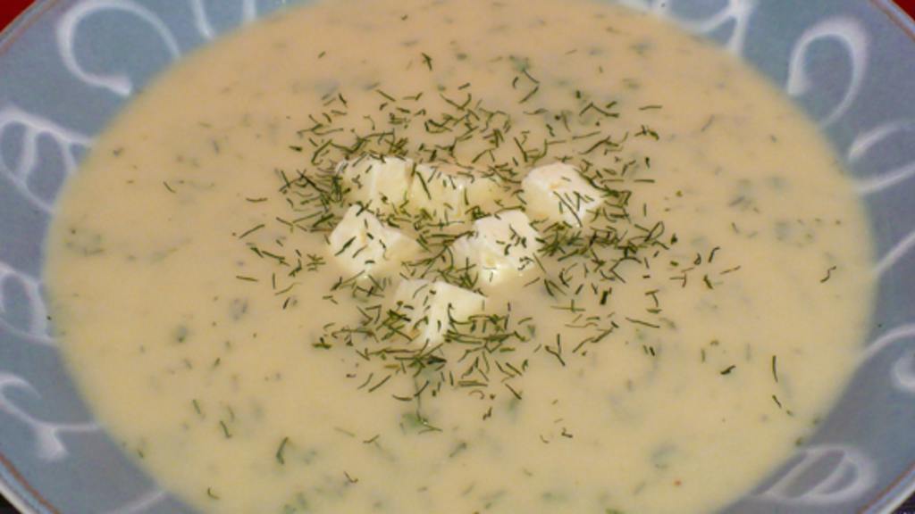Creamy Cauliflower Soup With Feta created by twissis