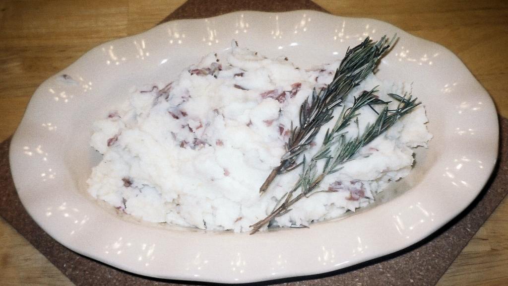 Garlic and Rosemary 'smashed' Potatoes created by Julie Bs Hive