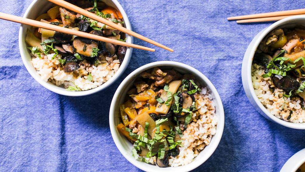 Scrumptious Thai Coconut Red Curry created by Ashley Cuoco