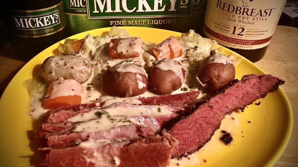 Mustard Cream Sauce for Corned Beef Recipe