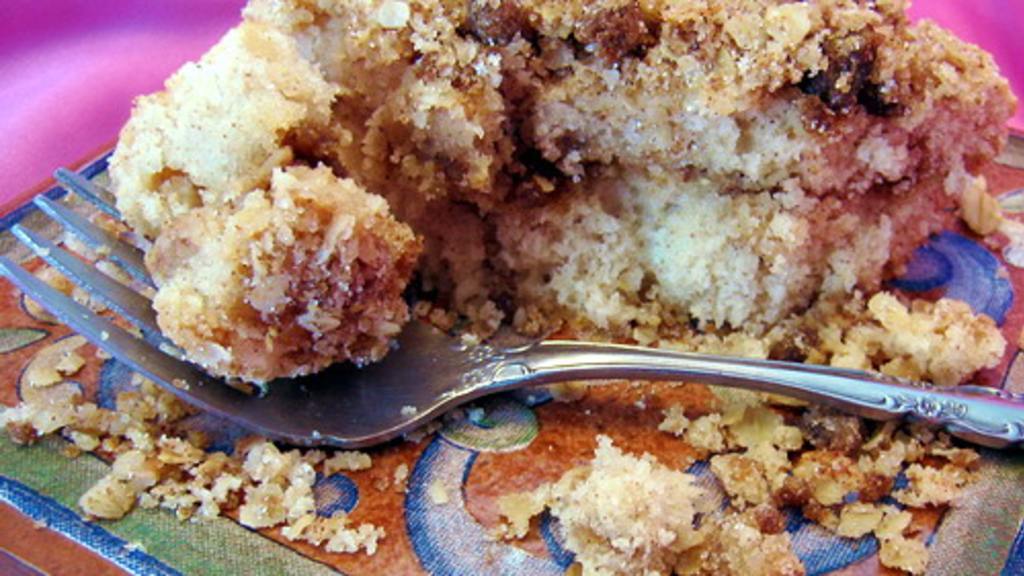 Out of Milk Coffee Cake Recipe
