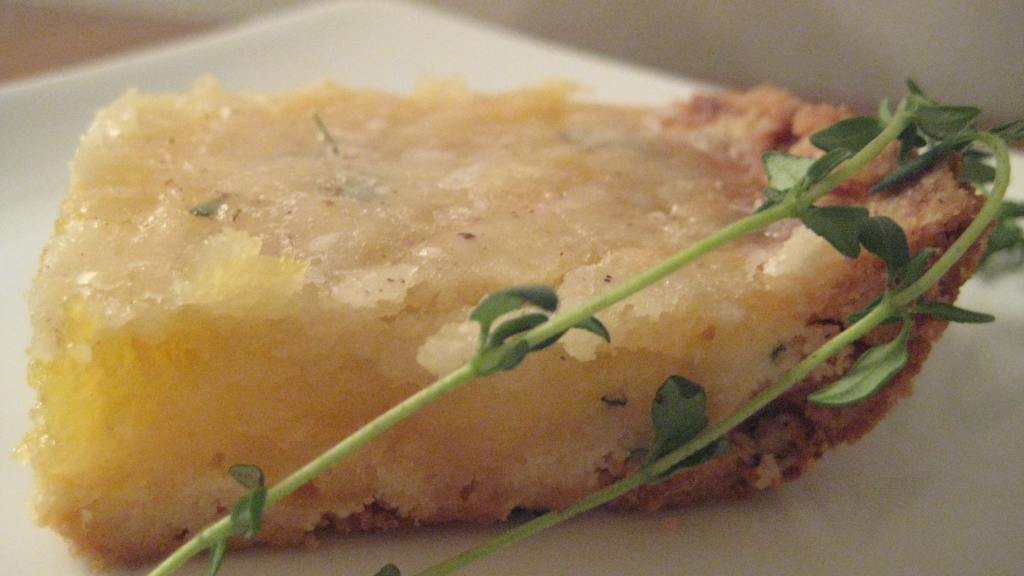 Lemon Thyme Bars Recipe