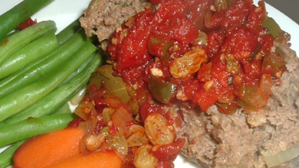 Middle East Lamb Meatloaf From the New York Times Magazine of