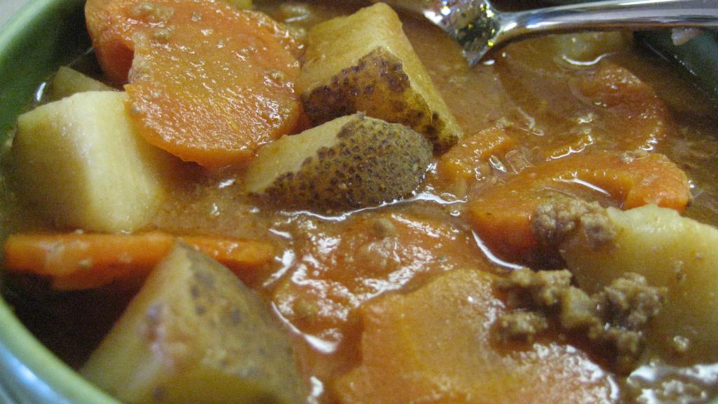 Hearty Hamburger Soup ( Crock Pot ) Recipe - Food.com