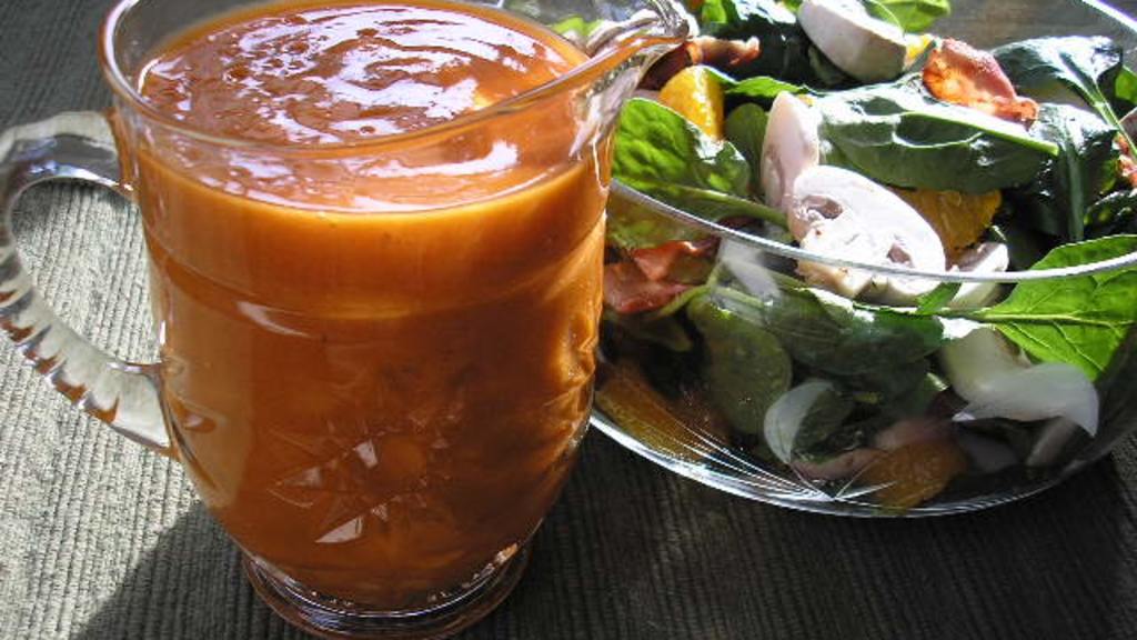 Spinach Salad With Oranges + Dressing created by Nova Scotia Cook