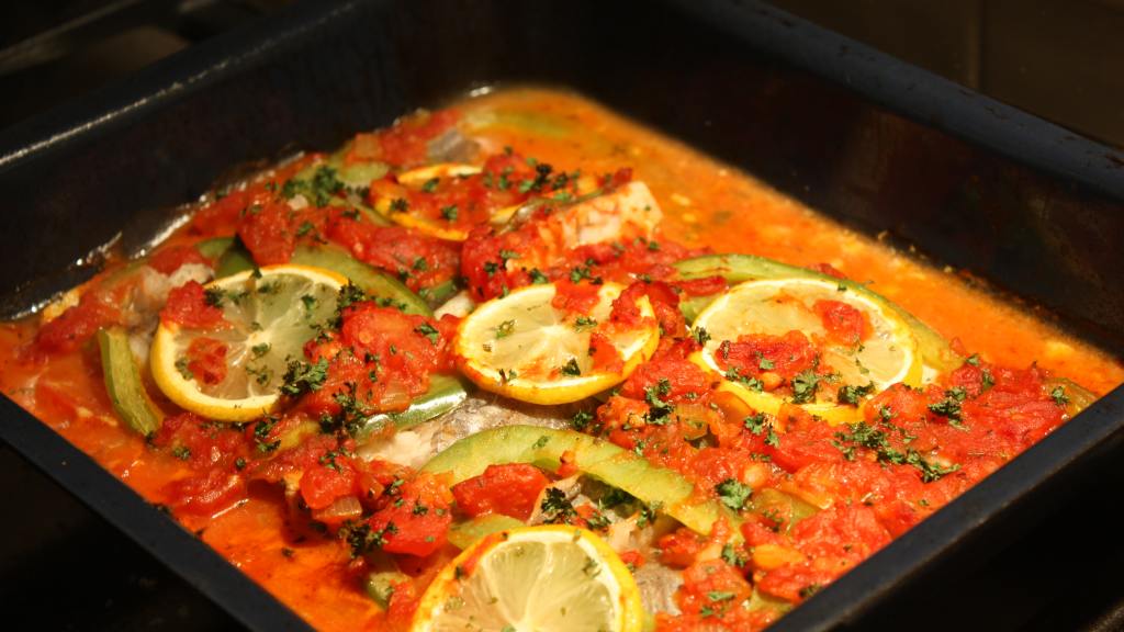 PortugueseStyle Baked Fish Recipe