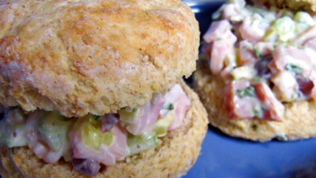 Ham Salad on Biscuits Recipe