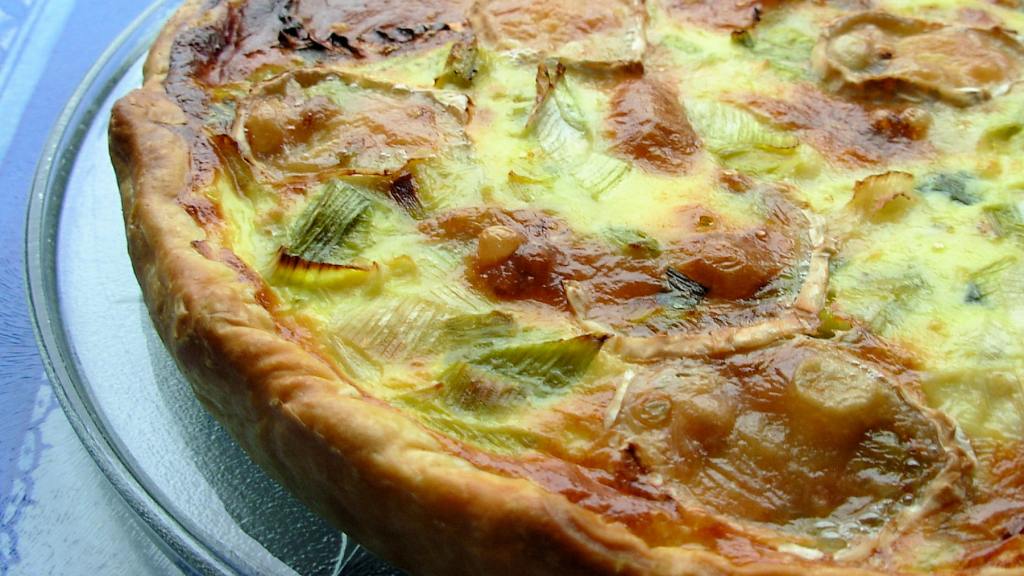 Goat's Cheese, Shallot and Leek Tart a Bit of a French Tart! Recipe