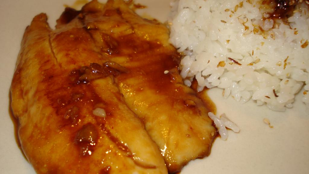 Teriyaki Tilapia (My Mock Unagi) Recipe
