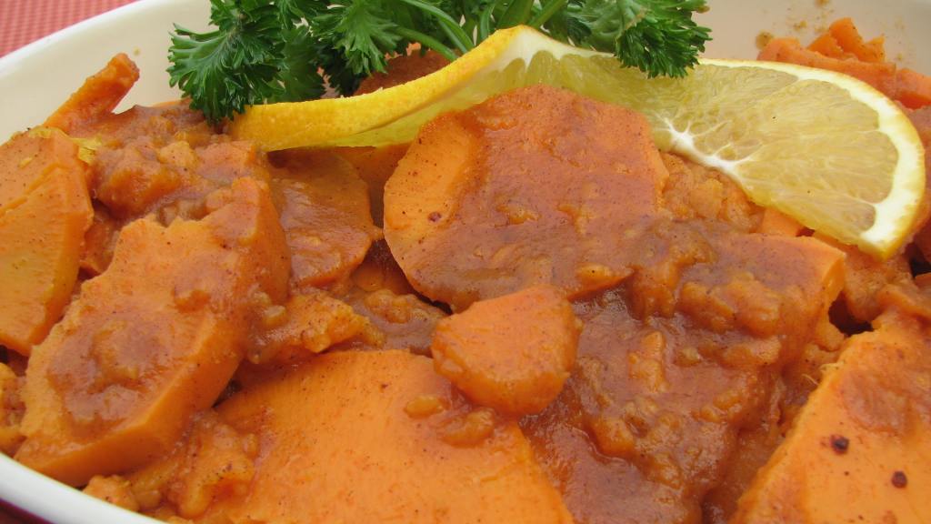 Sweet and Spicy Yams Recipe