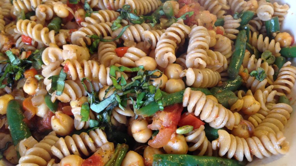 Double-Bean Pasta With Tomatoes created by NELady