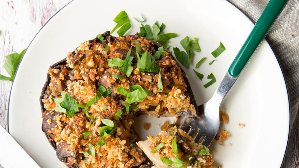 Vegan Stuffed Portabella Mushrooms. Recipe - Food.com