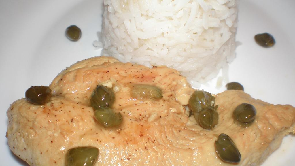 Lower Carb Lemon Caper Chicken Recipe