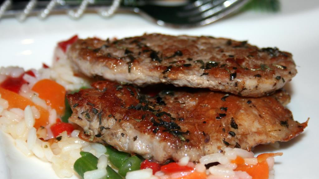 Herbes De Provence Pork Medallions created by Tinkerbell
