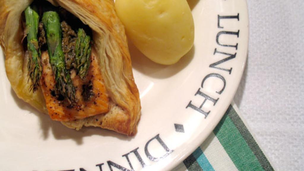 Salmon and Asparagus 'almost En Croute' Recipe