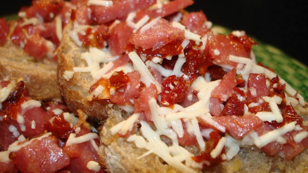 Hot Salami Baguettes Recipe