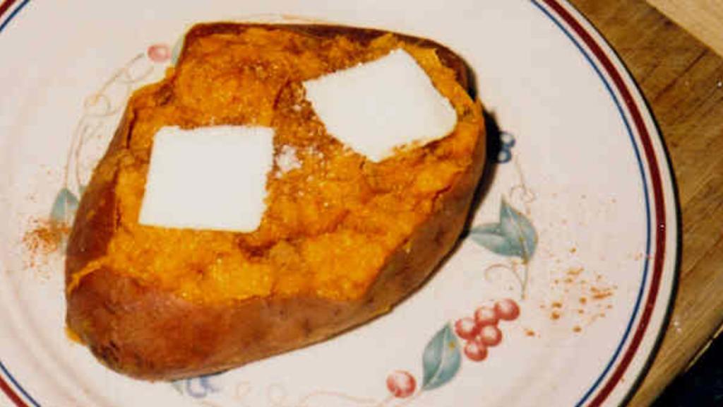 Twice-Baked Sweet Potato (For One) created by Bone Man