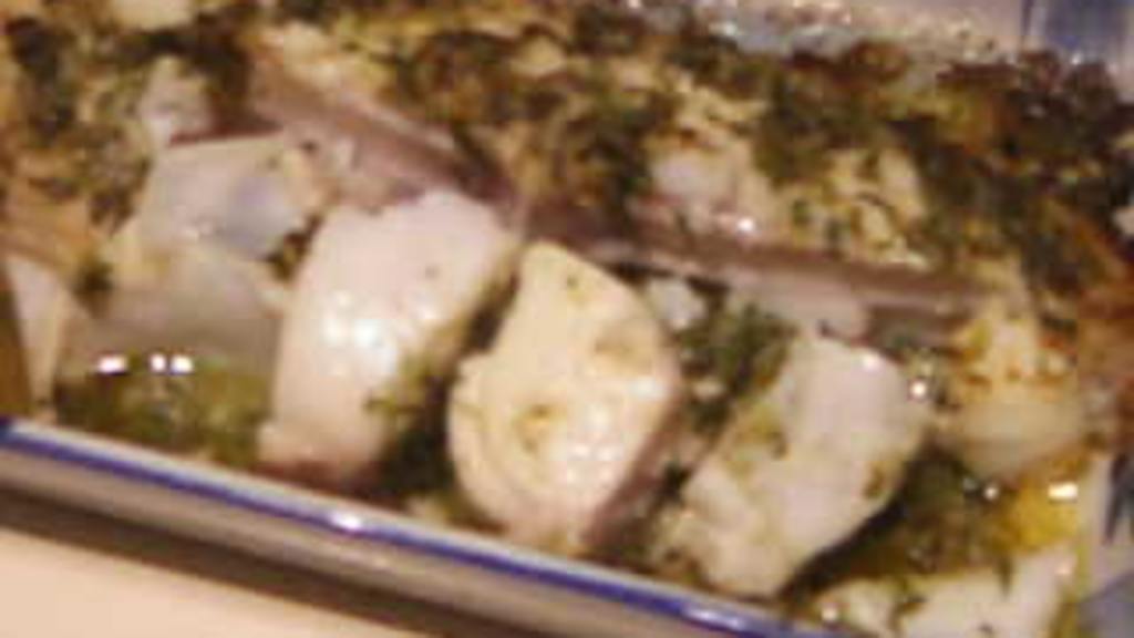 Broiled Halibut With Lemon and Herbs Recipe