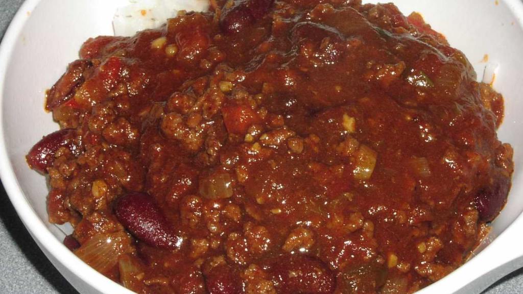 Asian Inspired Chili Recipe