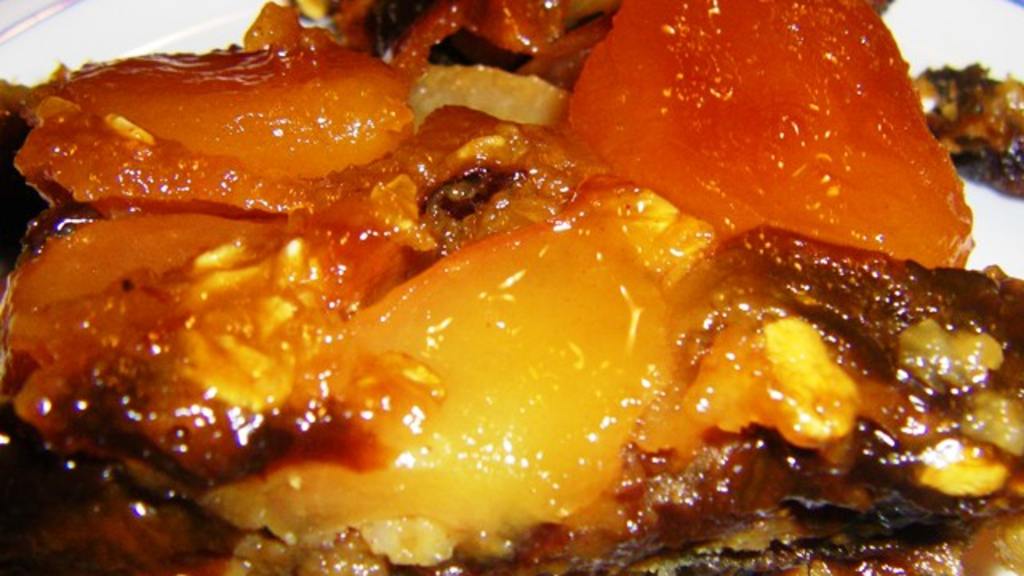 Lela Kornberg's UpsideDown Apricot Pudding Recipe