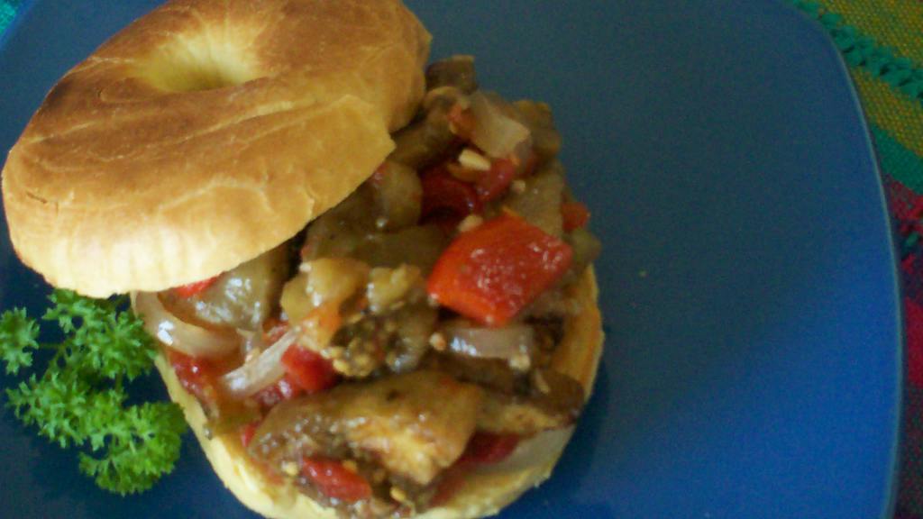 Spicy Red Pepper & Eggplant Confit Recipe