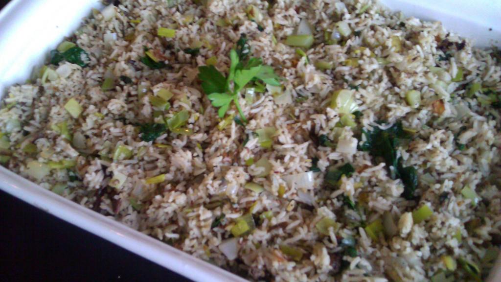Smoked Oyster & Rice Stuffing Recipe