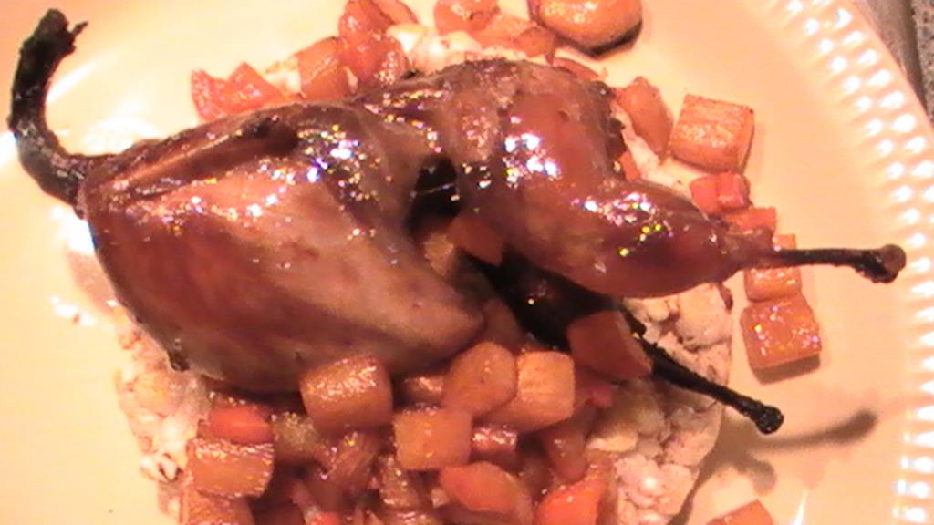 Baked Garlic Quail Recipe