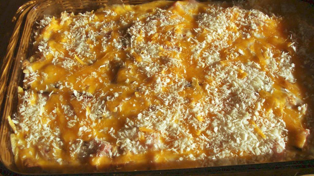 Light Ham and Cheese Casserole Recipe