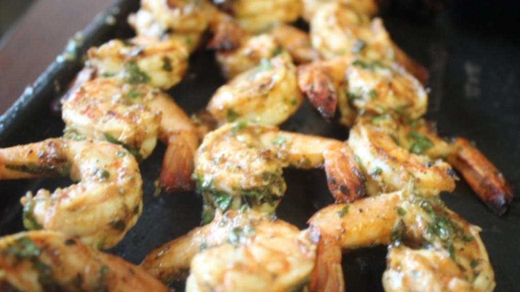 Grilled Marinated Shrimp Skewers created by mommyluvs2cook