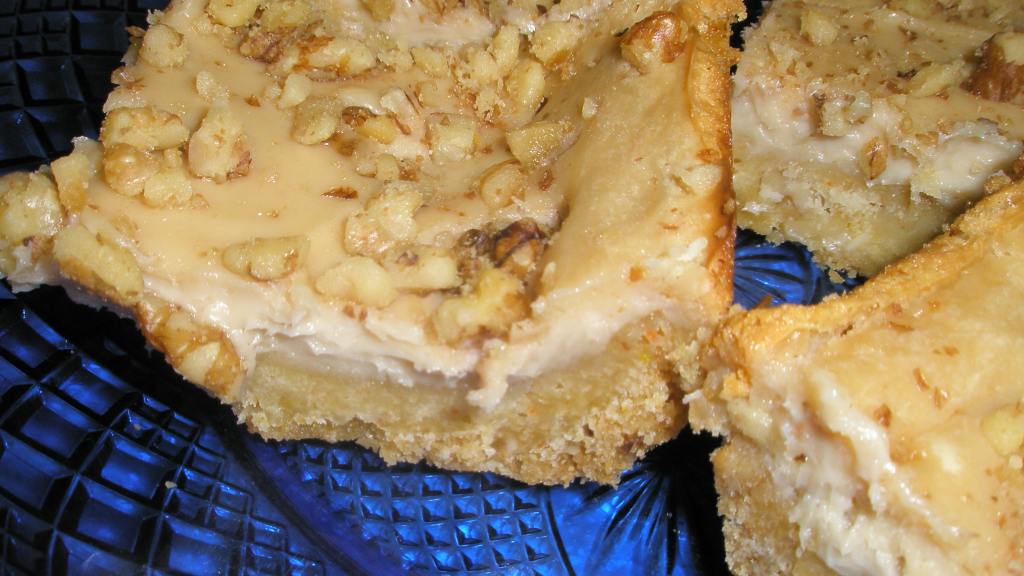Quick and Easy Nutty Cheese Bars Recipe