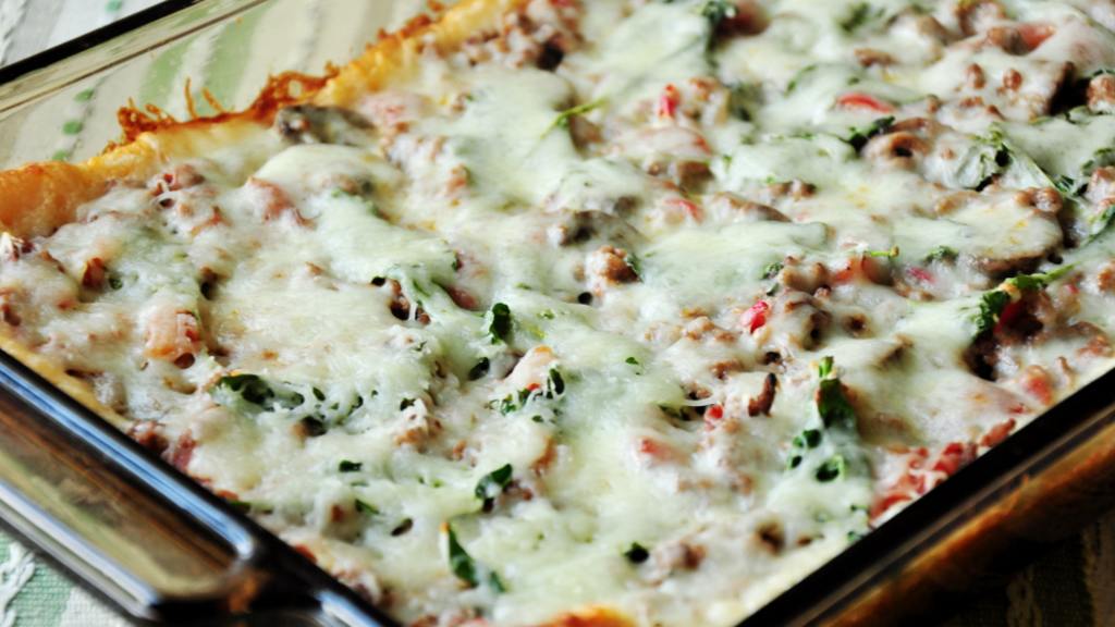 Weight Watcher's DeepDish Pizza Casserole Recipe
