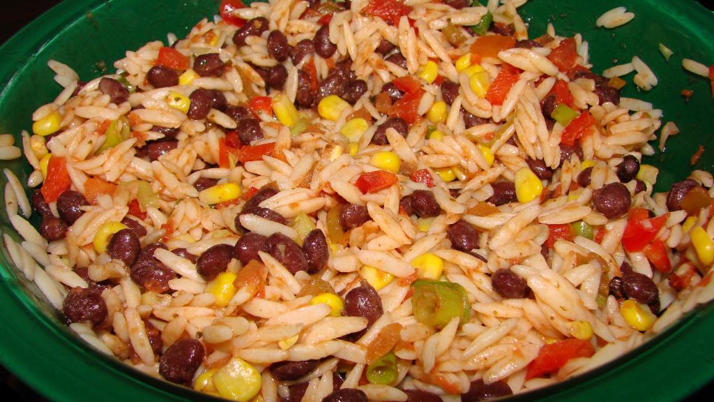 Orzo and Black Bean Salsa Salad Recipe