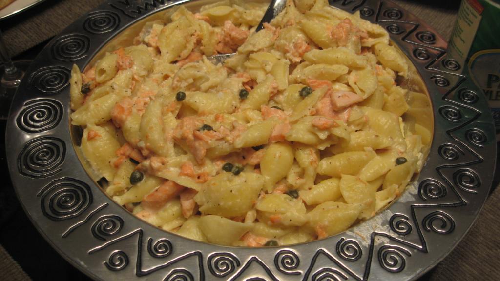 Salmon Pasta created by Nurse Morgan