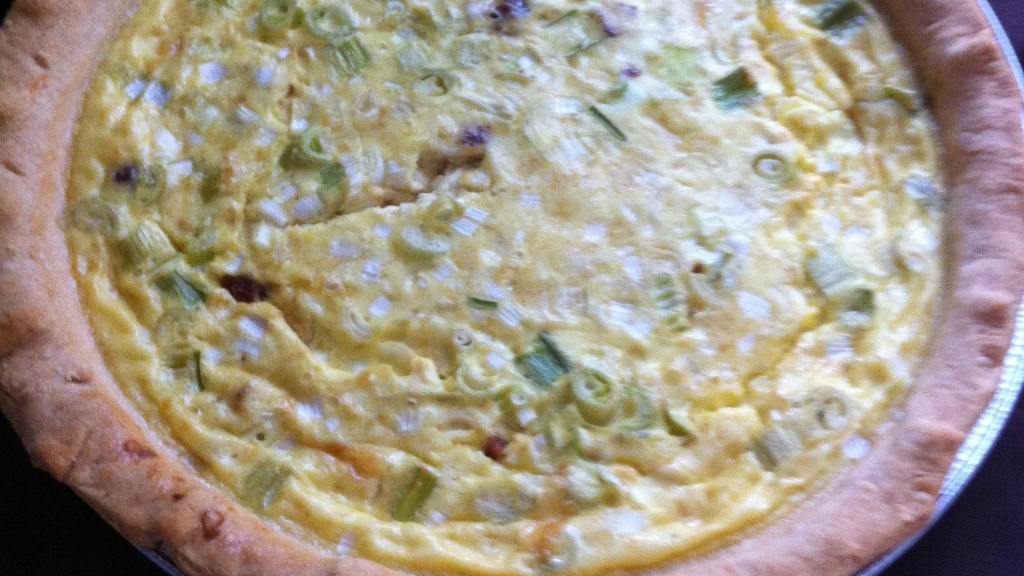 Quiche Lorraine With Dijon Mustard Recipe