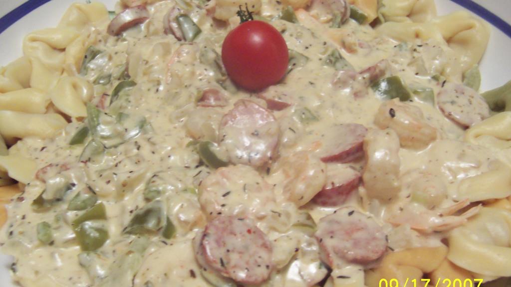 Spicy Shrimp and Smoked Sausage Pasta Recipe - Food.com