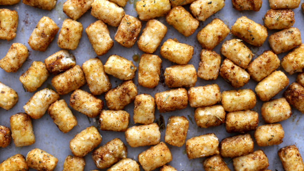 Seasoned Tater-Tots created by Ashley Cuoco