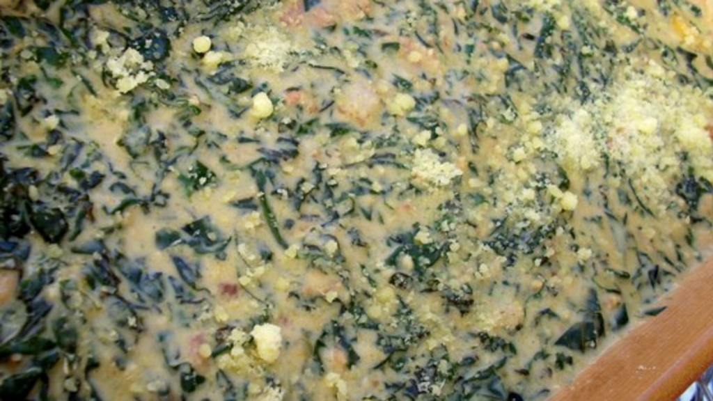Creamed Spinach and Bacon Bake Recipe - Food.com