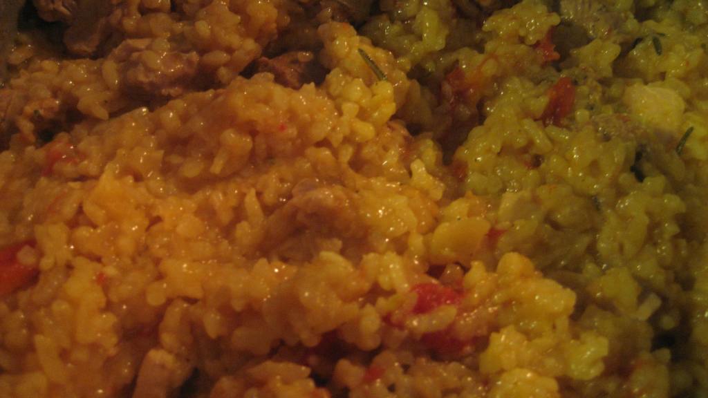 Baked Spanish Risotto Recipe