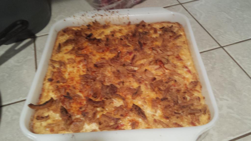 Cheddar Rice Souffle (Leftover Rice) Recipe