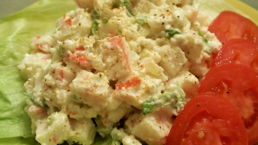 Cottage Cheese Crab Salad for Two Recipe