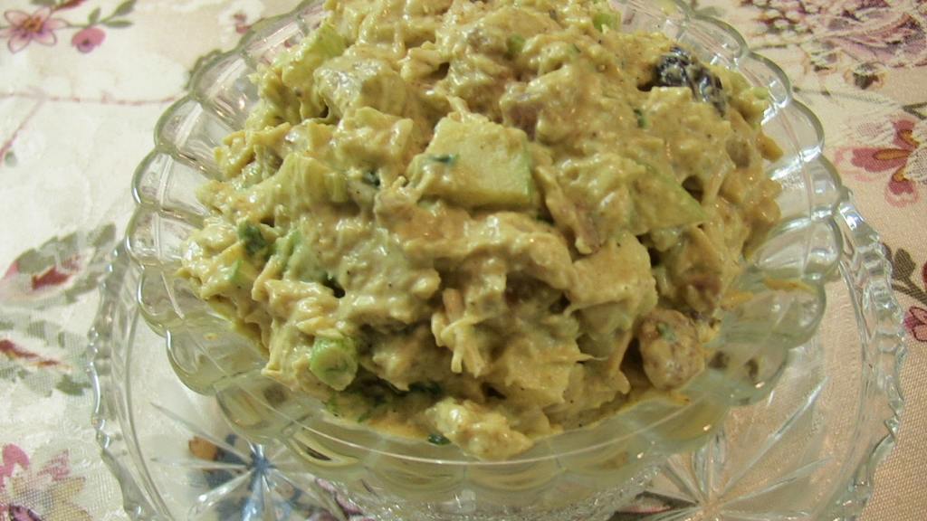 Curried Chicken Chutney Salad Recipe