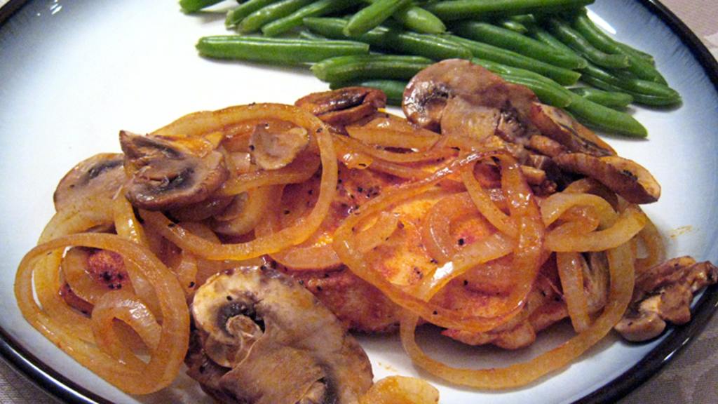 Paprika Chicken with Mushrooms Recipe