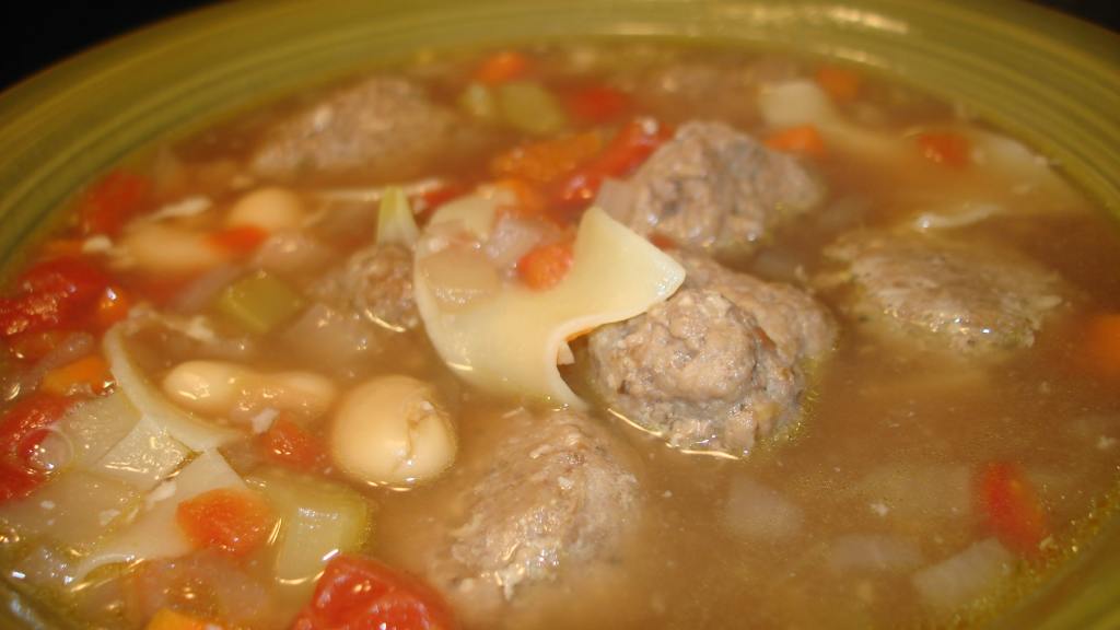 Spicy Meatball Soup Recipe
