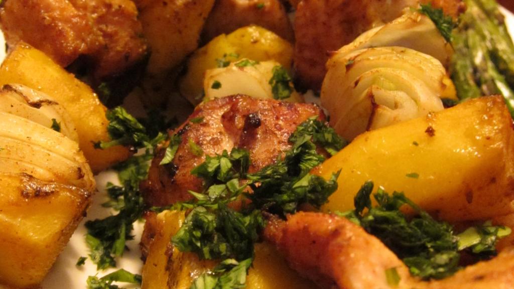 Exotic Chicken Kebabs created by Dr. Jenny